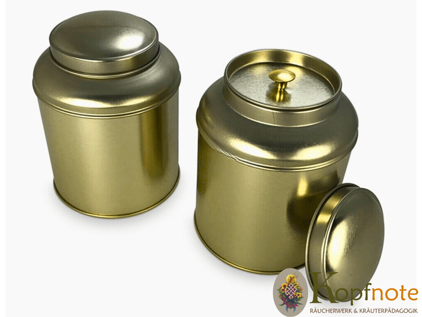 Teedose Classic Gold